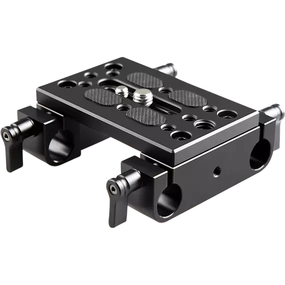 SmallRig 1775 Mounting Plate w/ 15mm Rod Clamps