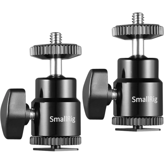 SmallRig 2059 Camera Cold shoe -Ballhead-1/4"Sc 2P