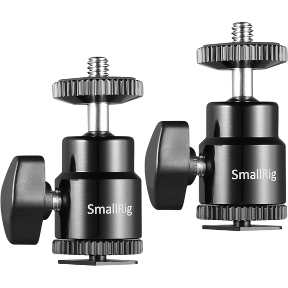 SmallRig 2059 Camera Cold shoe -Ballhead-1/4"Sc 2P