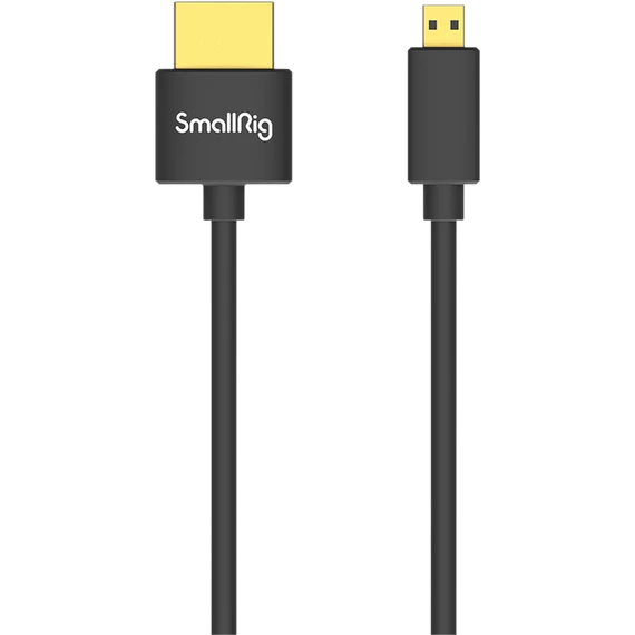 SmallRig 3043B HDMI Cable Ultra Slim 4K 55cm (D to A)