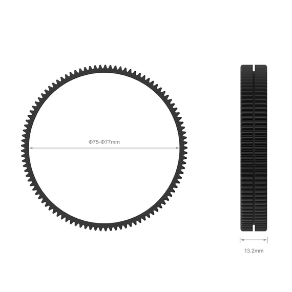 SmallRig 3294 Î¦75 Î¦77 Seamless Focus Gear Ring