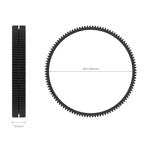 SmallRig 3296 Î¦81 Î¦83 Seamless Focus Gear Ring