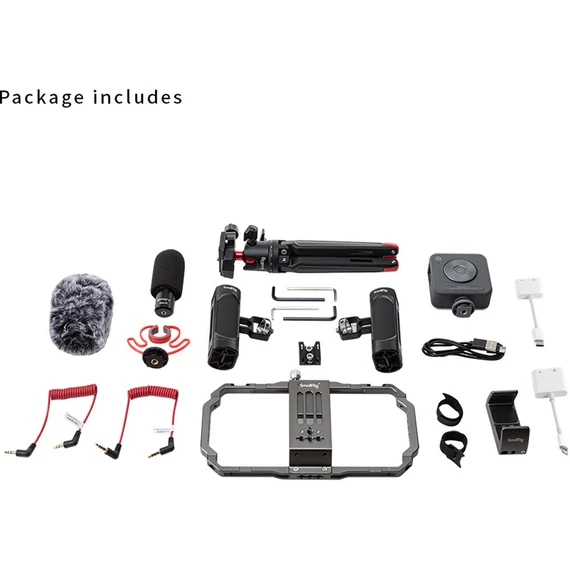 SmallRig 3384 Professional Mobile Video Rig Kit  Vlogging + Live Streaming