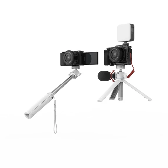 SmallRig 3825B Simorr Vigor VT 15 White Vlog Tripod