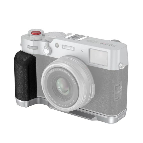 SmallRig L-Shape Mount Plate with Handle for FUJIFILM X100VI / X100V (Sliver) 4555B