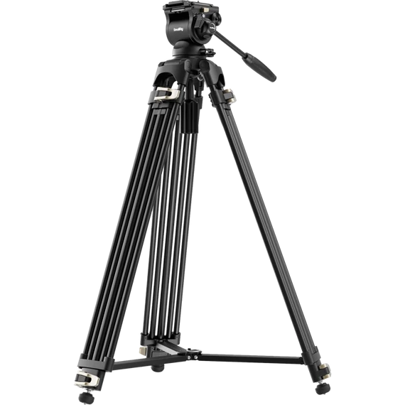 SmallRig 4686 Heavy-Duty Fluid Head Video Tripod Kit AD-01S