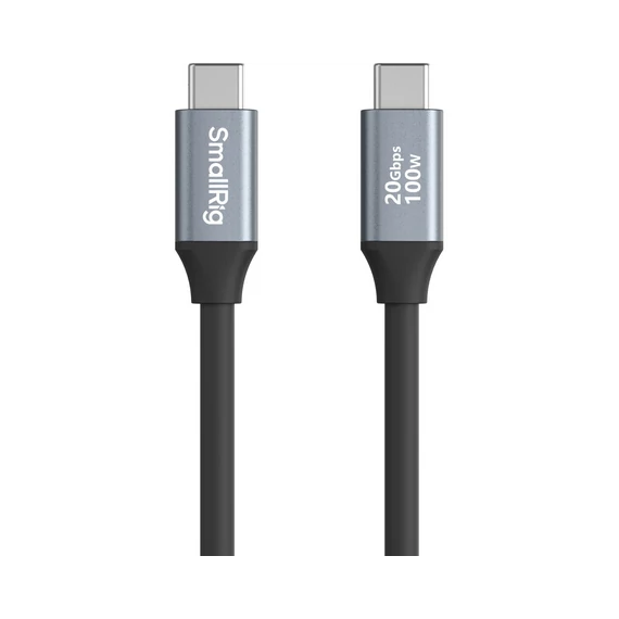 SmallRig USB-C (Straight) to USB-C (Straight) Data Cable (60cm / 23.6in) 4789