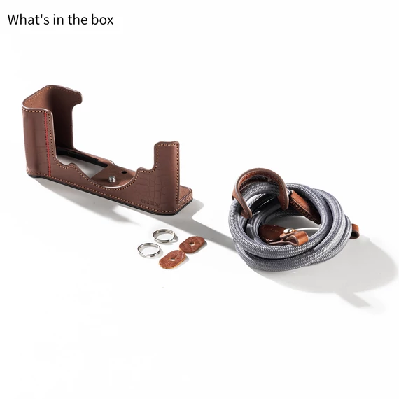SmallRig Leather Case Kit for Nikon Z f (Brown) 5096