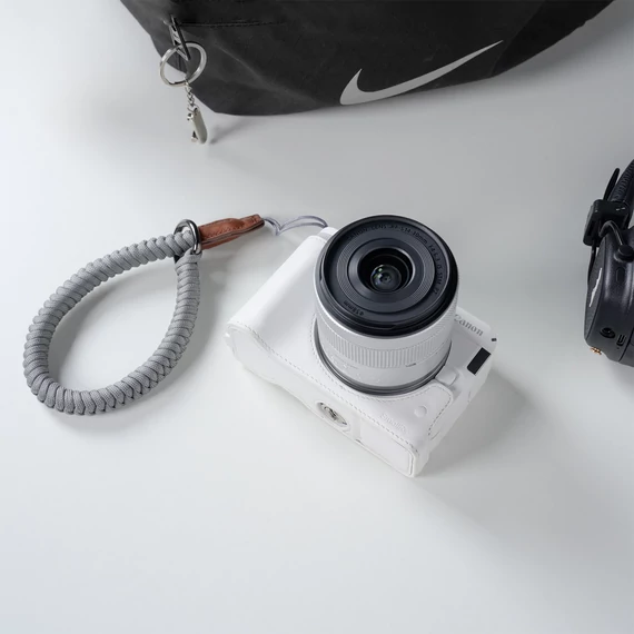 SmallRig Leather Half Case Kit for Canon EOS R50 V (White) 5431