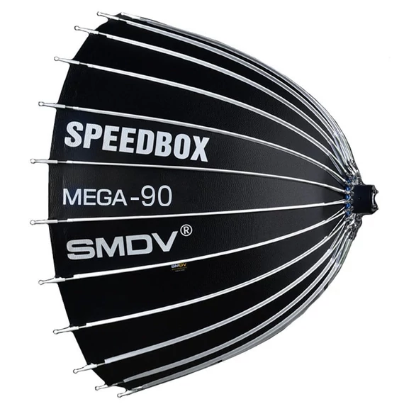SMDV Speedbox Mega-90 Deep Softbox 90cm White Bowens Mount