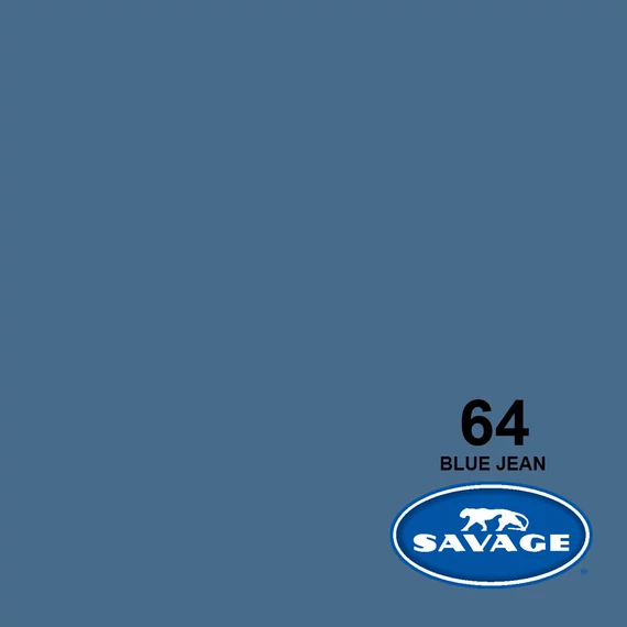 SAVAGE papír premium fotóháttér Blue Jean 1,35×11m