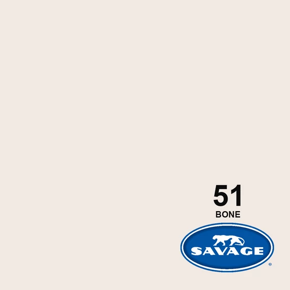 SAVAGE papír premium fotóháttér Bone 2,2×5,5m
