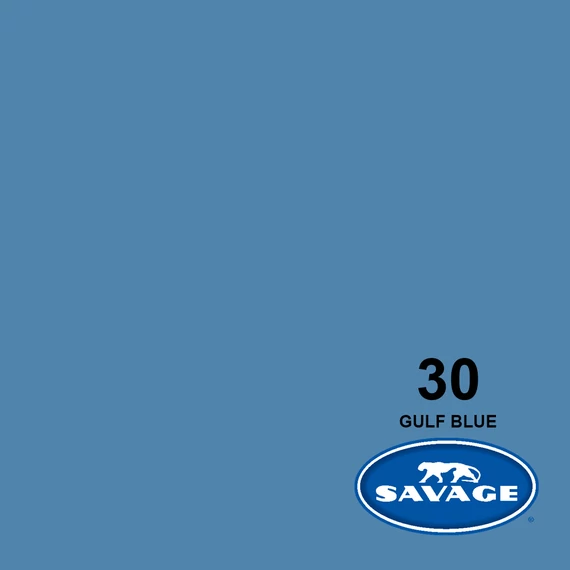 SAVAGE papír premium fotóháttér Gulf Blue 2,72×11m