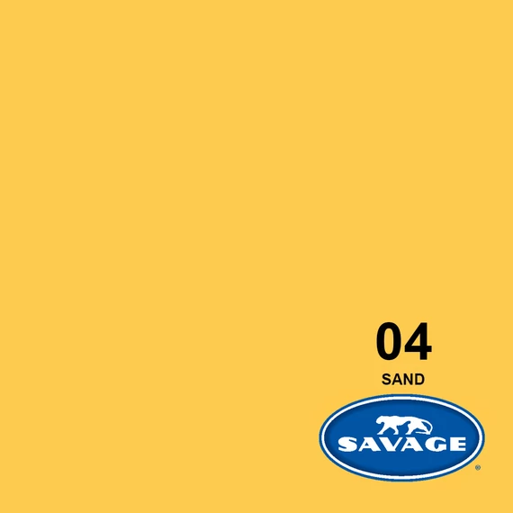 SAVAGE papír premium fotóháttér Sand 1,35×5,5m