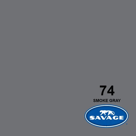 SAVAGE papír premium fotóháttér Smoke Gray 2,2×11m