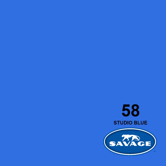SAVAGE papír premium fotóháttér Studio Blue 2,72×5,5m