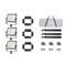 Godox LP600R K3 Black Litemons RGB LED Light Panel 3-light kit