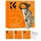 K&F Concept Nano-B Series kaleidoszkóp, effekt szűrő, 79mm, kézi fogantyúval + 3db törlőkendő