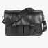 Kép 1/3 - BRONKEY Roma black leather large size messenger camera bag ROM-BAG-01