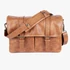 Kép 1/3 - BRONKEY Roma brown leather large size messenger camera bag ROM-BAG-02