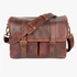 Kép 1/3 - BRONKEY Roma cognac leather large size messenger camera bag ROM-BAG-03