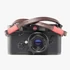 Kép 1/4 - BRONKEY Brown & Red leather camera strap TOK-102-L-120