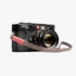 Kép 1/4 - BRONKEY Brown & Red leather camera strap TOK-202