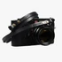 Kép 2/4 - BRONKEY Black Leather camera strap BER-101-L-120