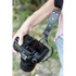 Kép 3/4 - BRONKEY Black dual leather camera strap BER-501
