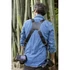 Kép 4/4 - BRONKEY Black dual leather camera strap BER-501