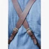 Kép 4/4 - BRONKEY Brown dual leather camera strap BER-702-S