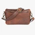 Kép 2/3 - BRONKEY Paris cognac leather small size crossbody camera bag PAR-BAG-03