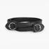 Kép 2/3 - BRONKEY Black Leather camera strap ROM-101-L-120