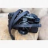 Kép 3/4 - BRONKEY Black & black leather camera strap TOK-104-L-120