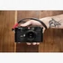 Kép 2/3 - BRONKEY Black & Red leather camera strap TOK-201