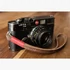 Kép 3/4 - BRONKEY Brown & Red leather camera strap TOK-202