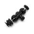 Kép 1/3 - Caruba Dual Gömbfej Bracket vakupapucs 1/4 F-tól 1/4 M-ig