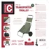 Kép 1/2 - Caruba Pro Trolley III Groen