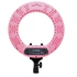 Kép 2/4 - Caruba Round Vlogger 12" LED Szett táskával rózsaszín