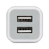 Kép 2/3 - Caruba Duo USB Autó Töltő 4.8 A Fehér