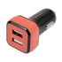 Kép 1/3 - Caruba Duo USB Autótöltő 4,8 A Fekete / Piros