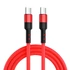 Kép 1/2 - Caruba USB C to USB C 60W Cable 3 m Piros