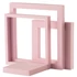 Kép 7/7 - Square and Frames Pink Props for product photography