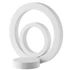 Kép 4/5 - Cylinder and Rings White Props for product photography