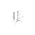 Kép 2/5 - E-Image HS01 Heavy duty lighting stand with payload up to 15 kg