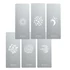 Kép 1/7 - Godox AK-GS1 Metal GOBO Set for AK-R21