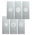 Kép 1/7 - Godox AK-GS2 Metal GOBO Set for AK-R21