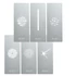 Kép 1/7 - Godox AK-GS3 Metal GOBO Set for AK-R21