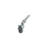 Kép 2/3 - KUPO KC-080S 75 mm stand castors with square adapter and brakes – set of 3