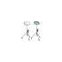 Kép 2/2 - Kupo KC-100M 100 mm stand castors with square adapter and brakes – set of 3